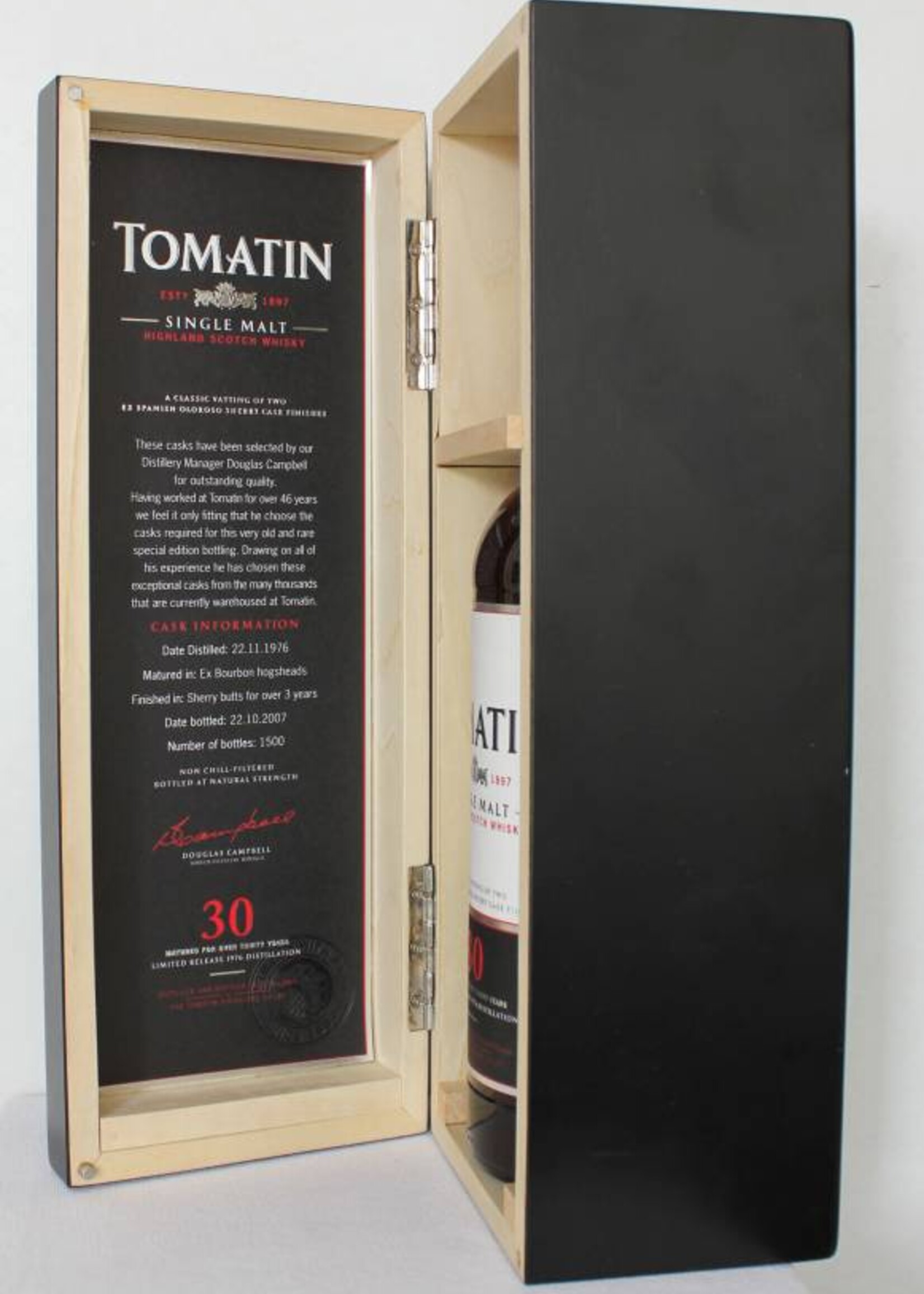 Tomatin Tomatin 30 Years Old 1976 2007 49.3%