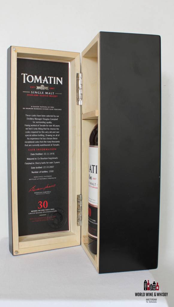 Tomatin Tomatin 30 Years Old 1976 2007 49.3%