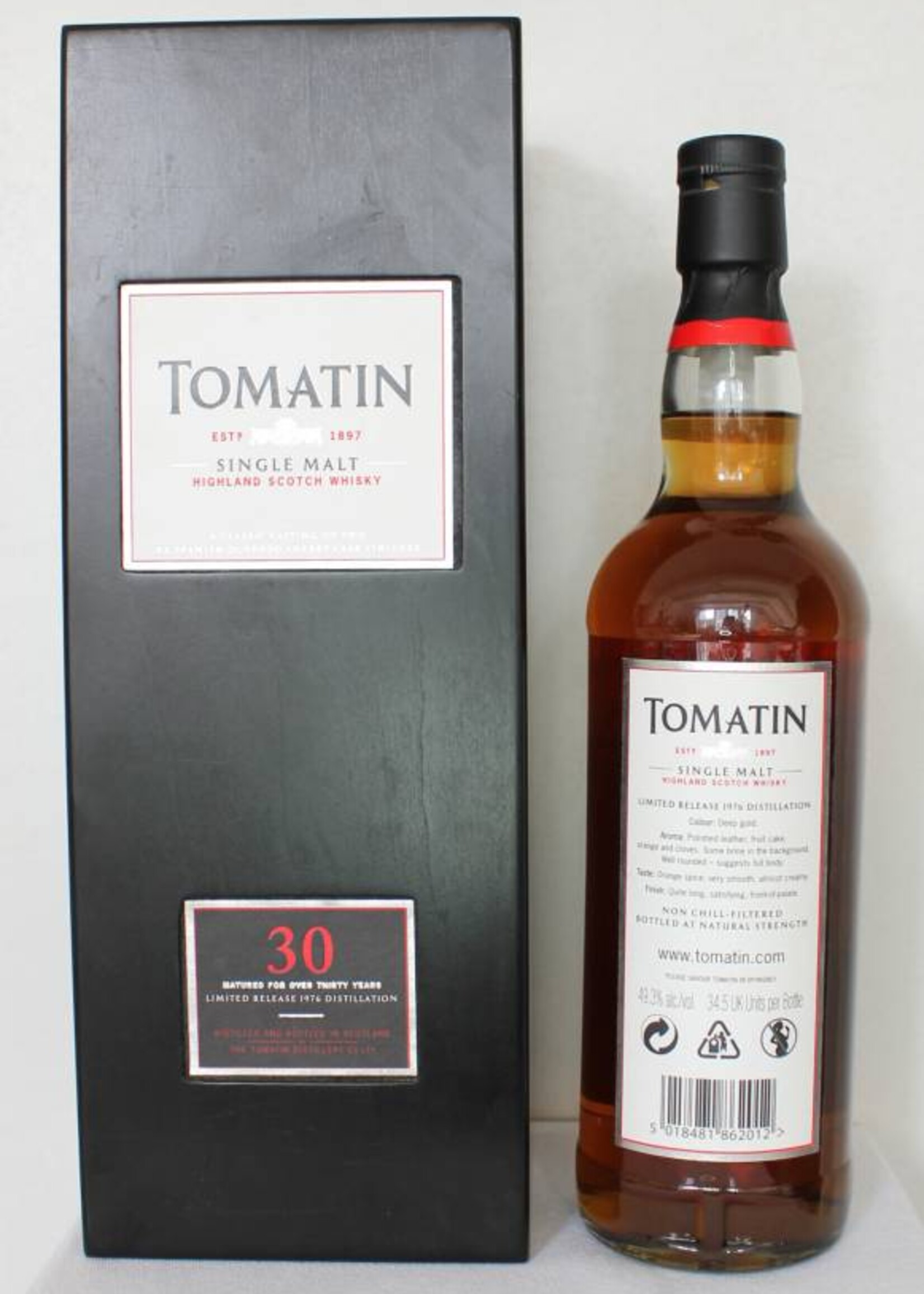 Tomatin Tomatin 30 jaar oud 1976 2007 49.3%