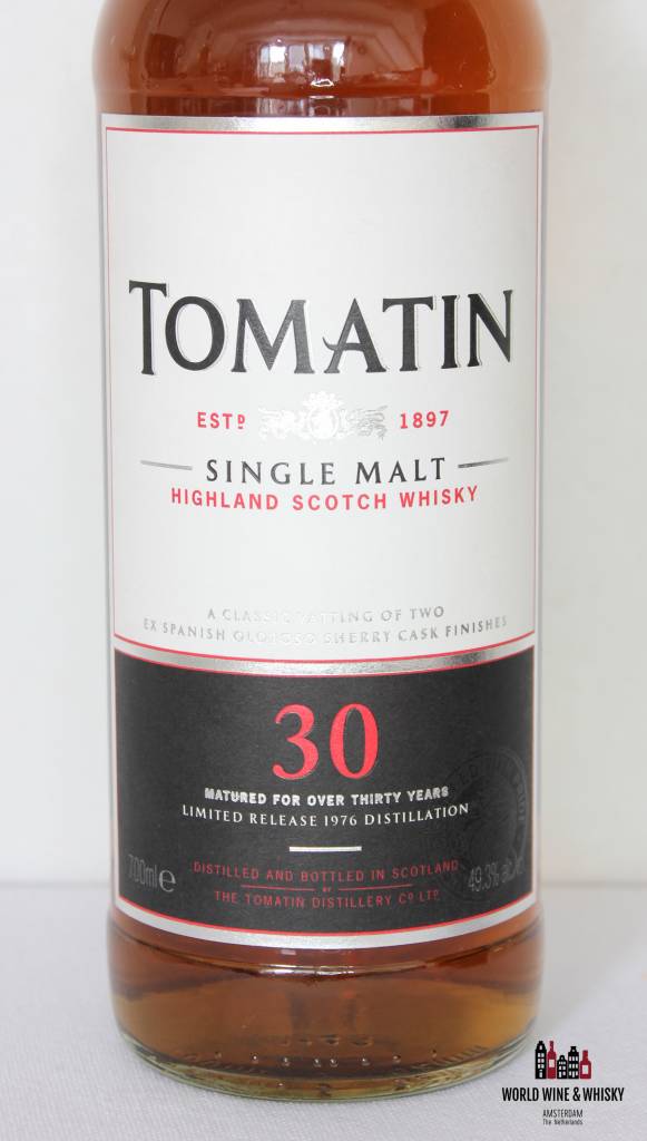 Tomatin Tomatin 30 jaar oud 1976 2007 49.3%