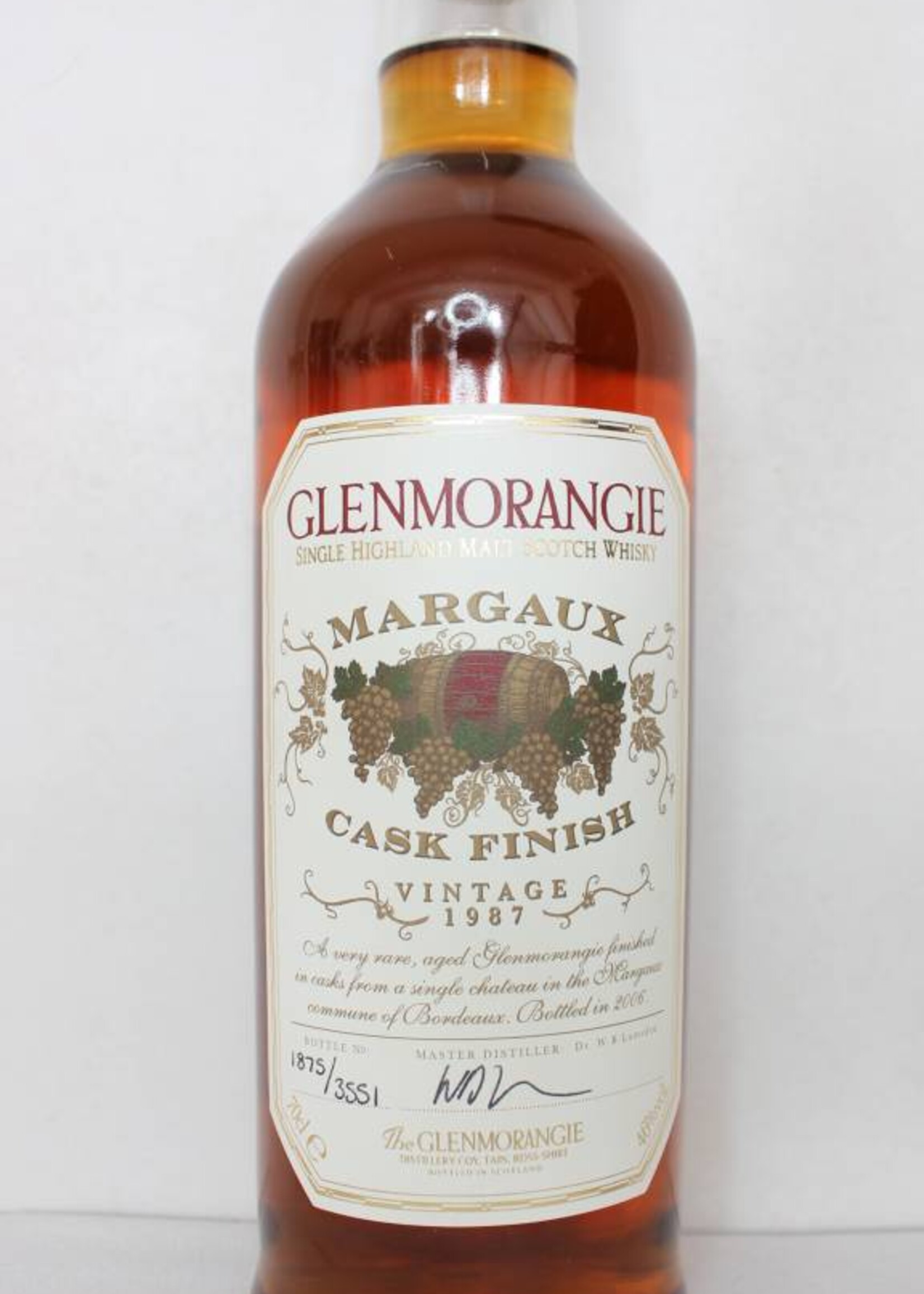 Glenmorangie Glenmorangie 18 jaar oud 1987 2006 Margaux Cask Finish 46%