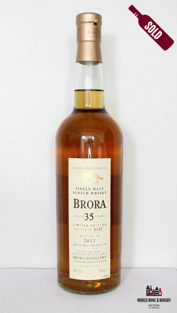 Brora Brora 35 jaar oud 1977 2012 48.1%