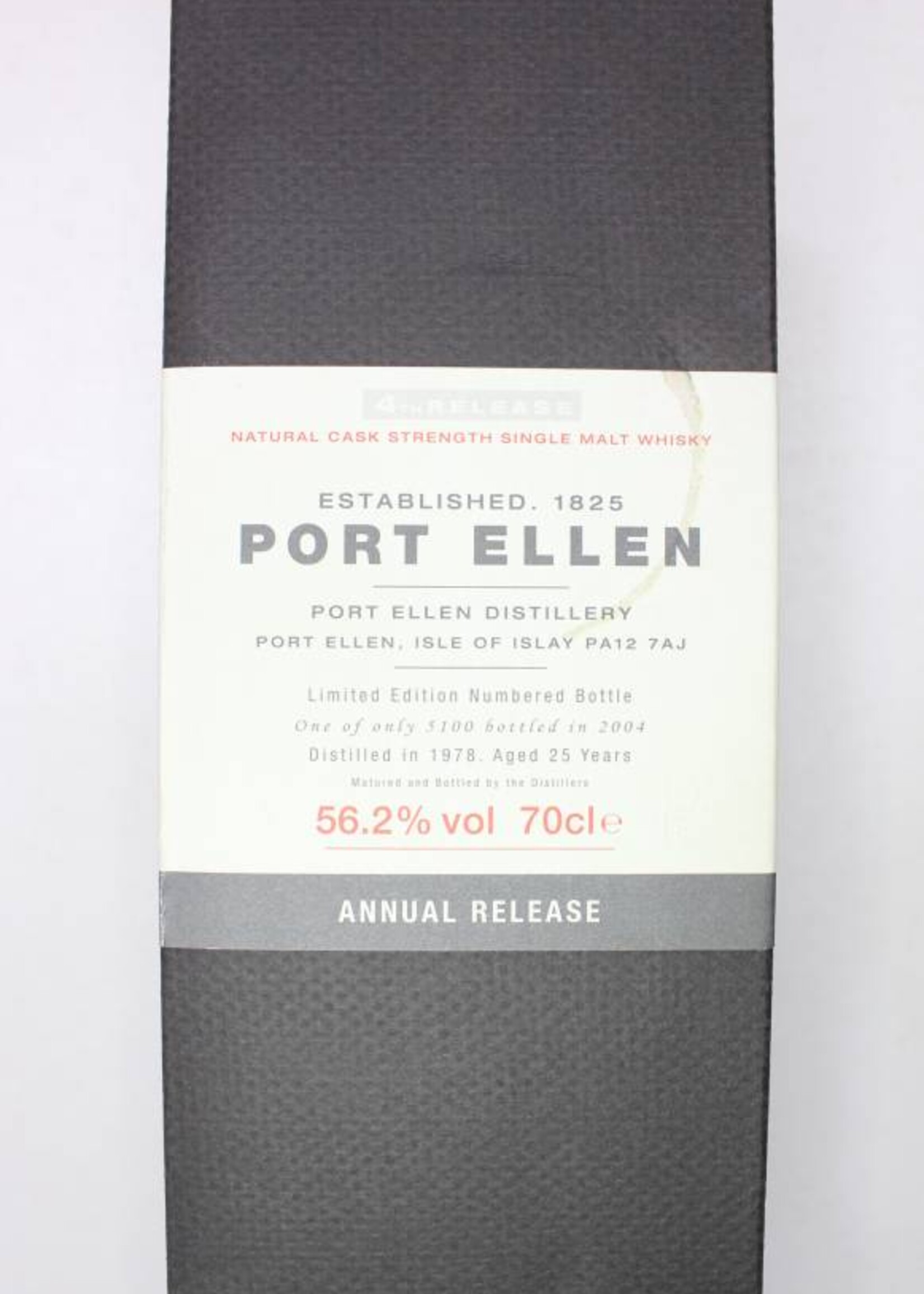 Port Ellen Port Ellen 4th Release 25 Years Old 1978 2004  56.2%