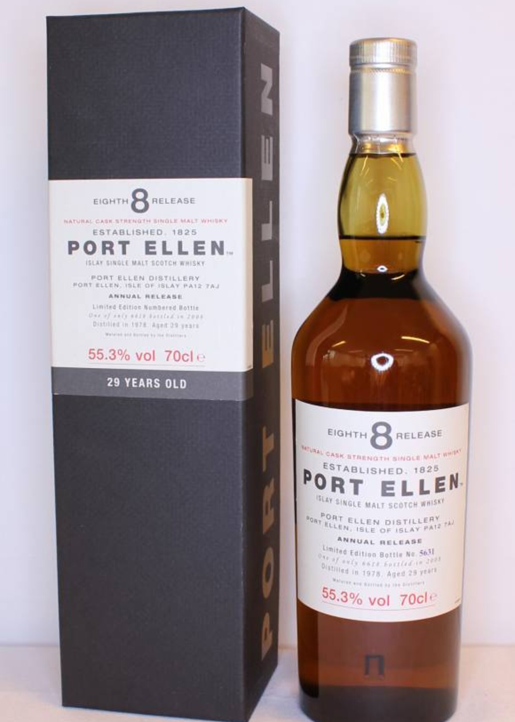 Port Ellen Port Ellen 8th Release 29 Years Old 1978 2008  55.3%