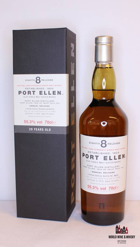 Port Ellen Port Ellen 8th Release 29 Years Old 1978 2008  55.3%