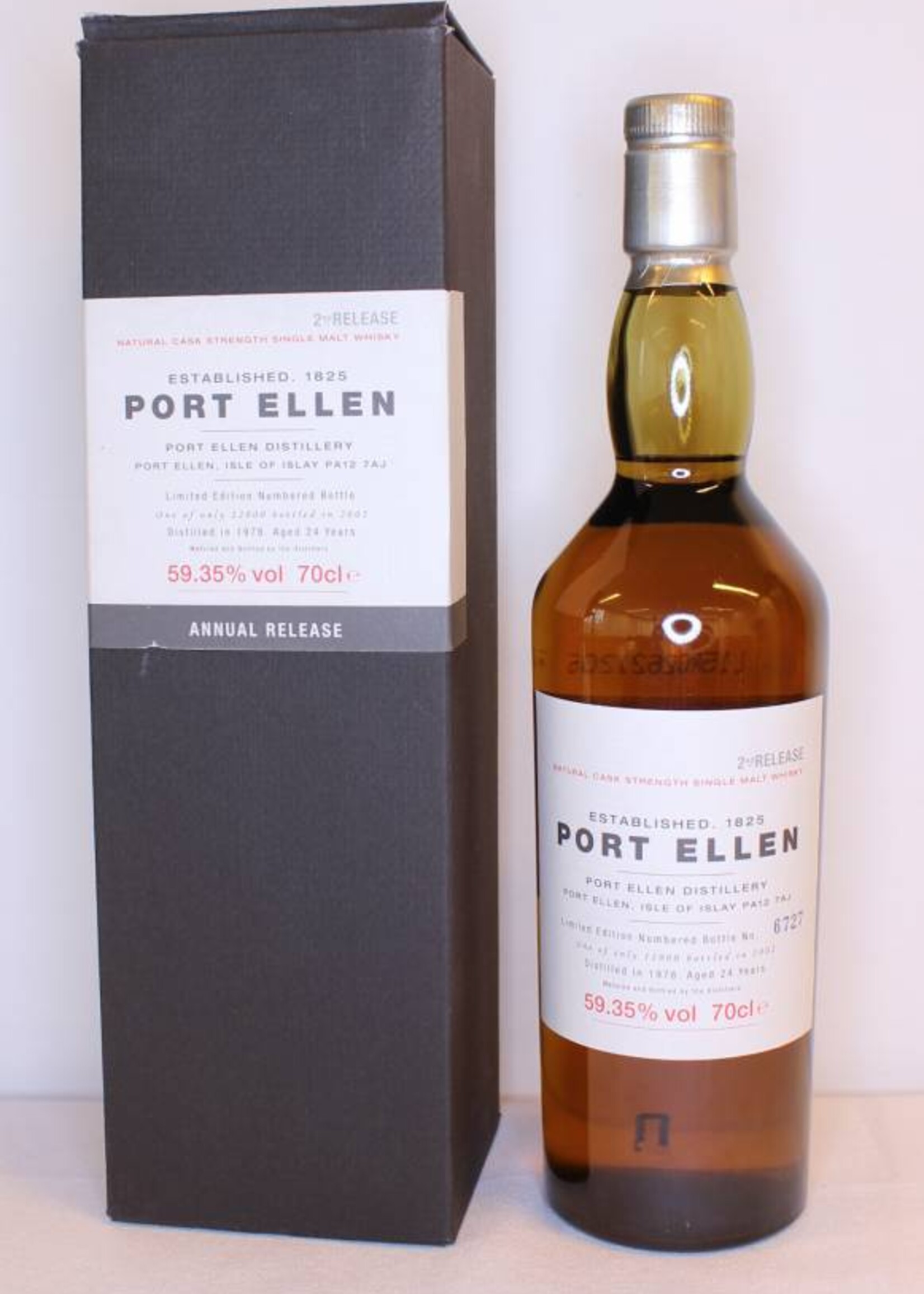 Port Ellen Port Ellen 2nd Release 24 Years Old 1978 2002 59.35%