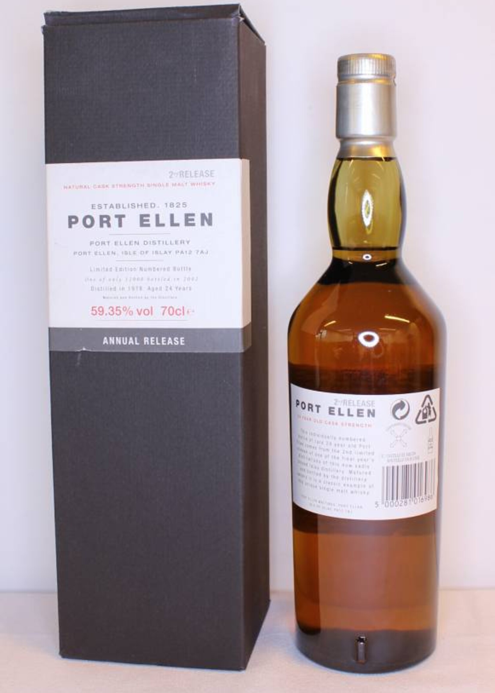 Port Ellen Port Ellen 2nd Release 24 Years Old 1978 2002 59.35%