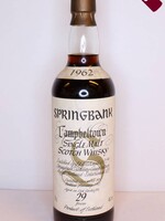 Springbank Springbank 29 Years Old 1962 1992 White Label Big Golden S 46%