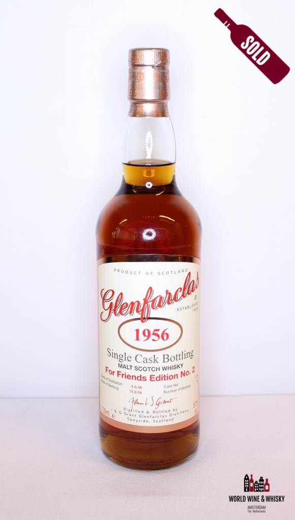 Glenfarclas Glenfarclas 50 Years Old 1956 2006 Cask 1779 For Friends Edition No. 2 50%