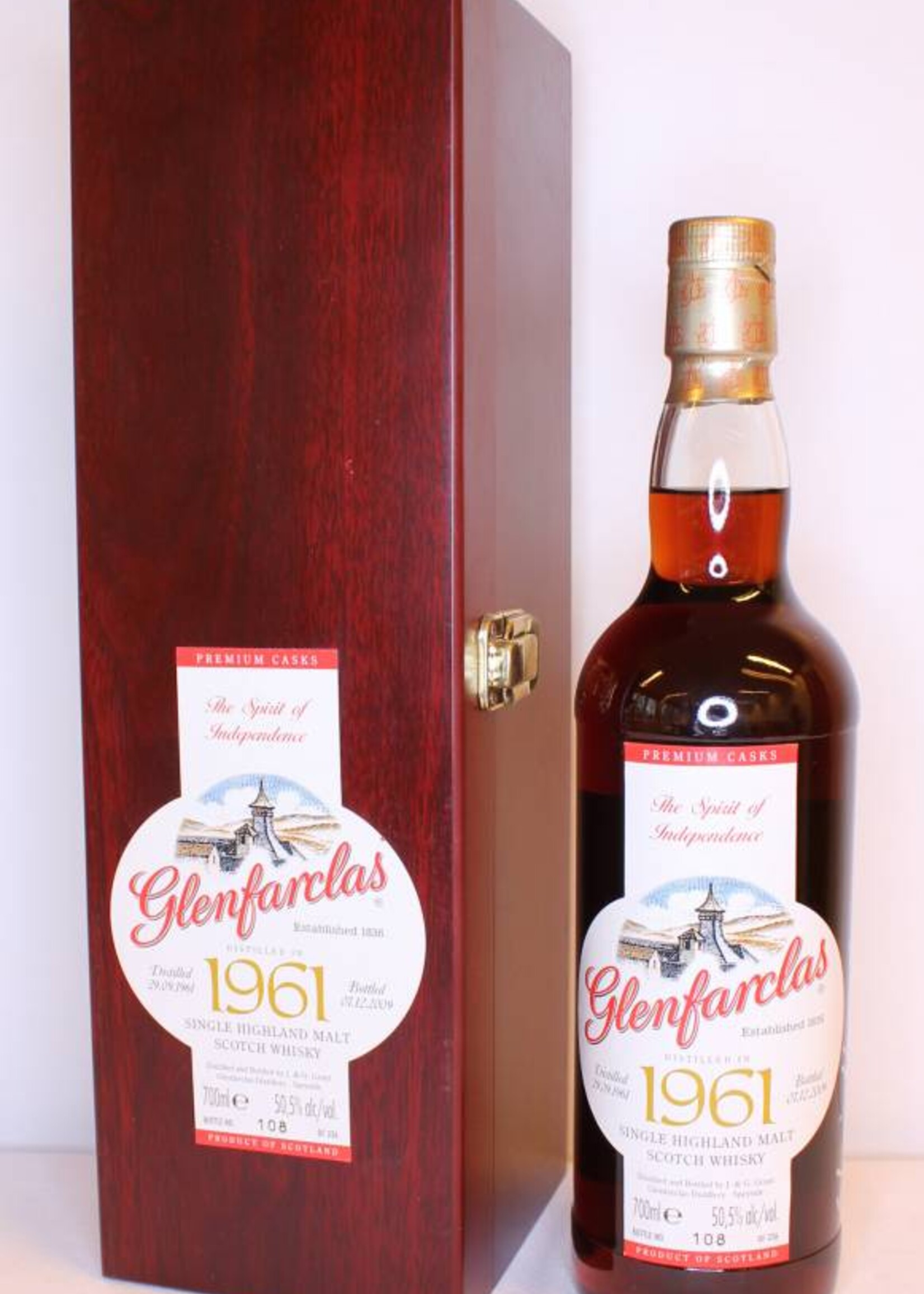 Glenfarclas Glenfarclas 48 Years Old 1961 2009 Premium Casks - Cask 3052 & 2053 50.5%