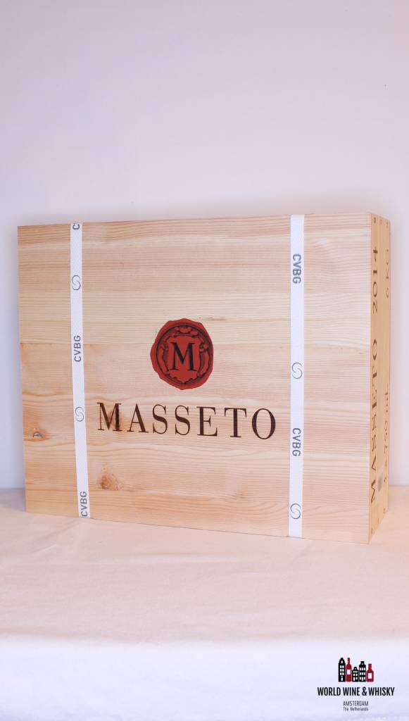 Masseto Tenuta dell' Ornellaia Masseto 2014 (OWC of 3 bottles)