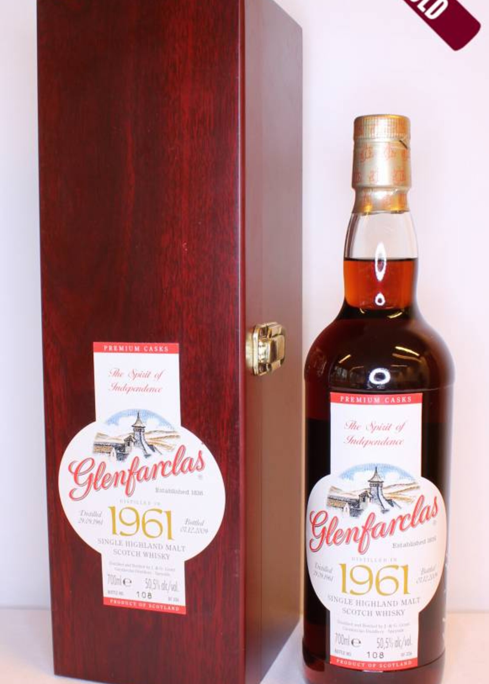 Glenfarclas Glenfarclas 48 Years Old 1961 2009 Premium Casks - Cask 3052 & 2053 50.5%