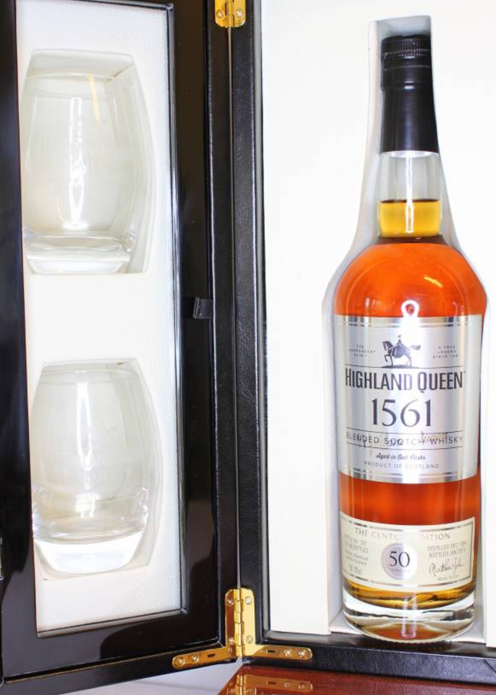 Highland Queen Highland Queen '1561 – The Century Edition’ 50 Years Old (blended), 52 Years Old (single malt) 40%