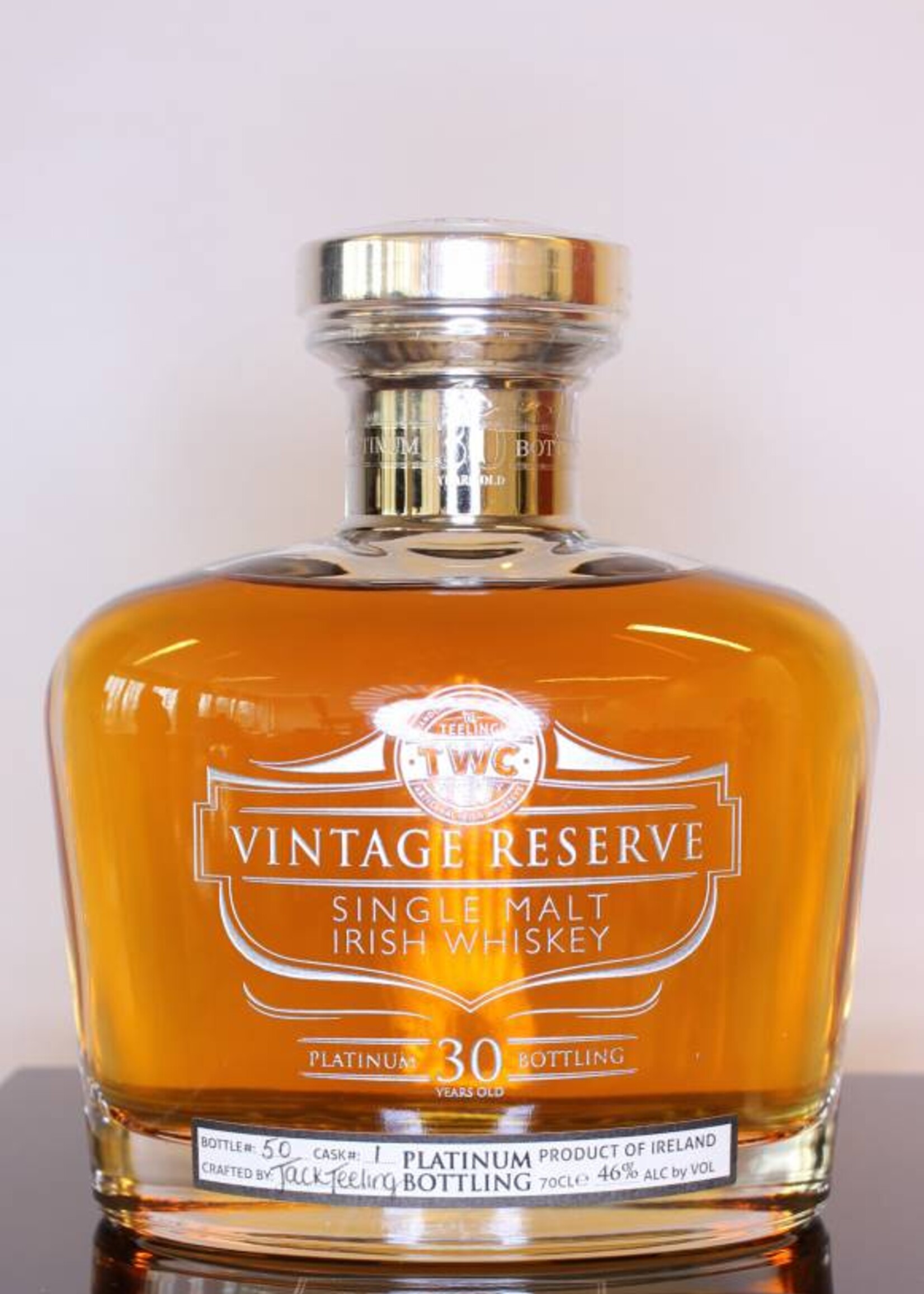 Teeling Teeling 30 Years Old 1983 2013 Cask 1 Platinum Reserve 46%