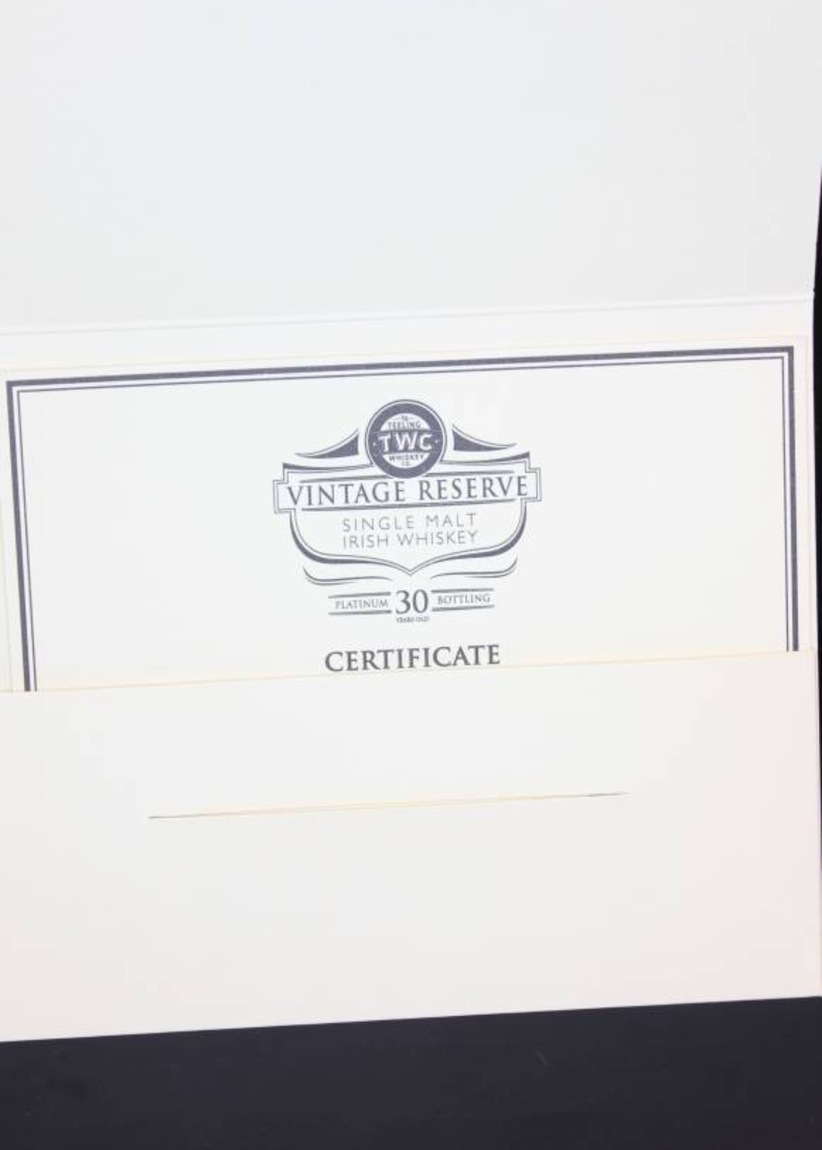 Teeling Teeling 30 Years Old 1983 2013 Cask 1 Platinum Reserve 46%