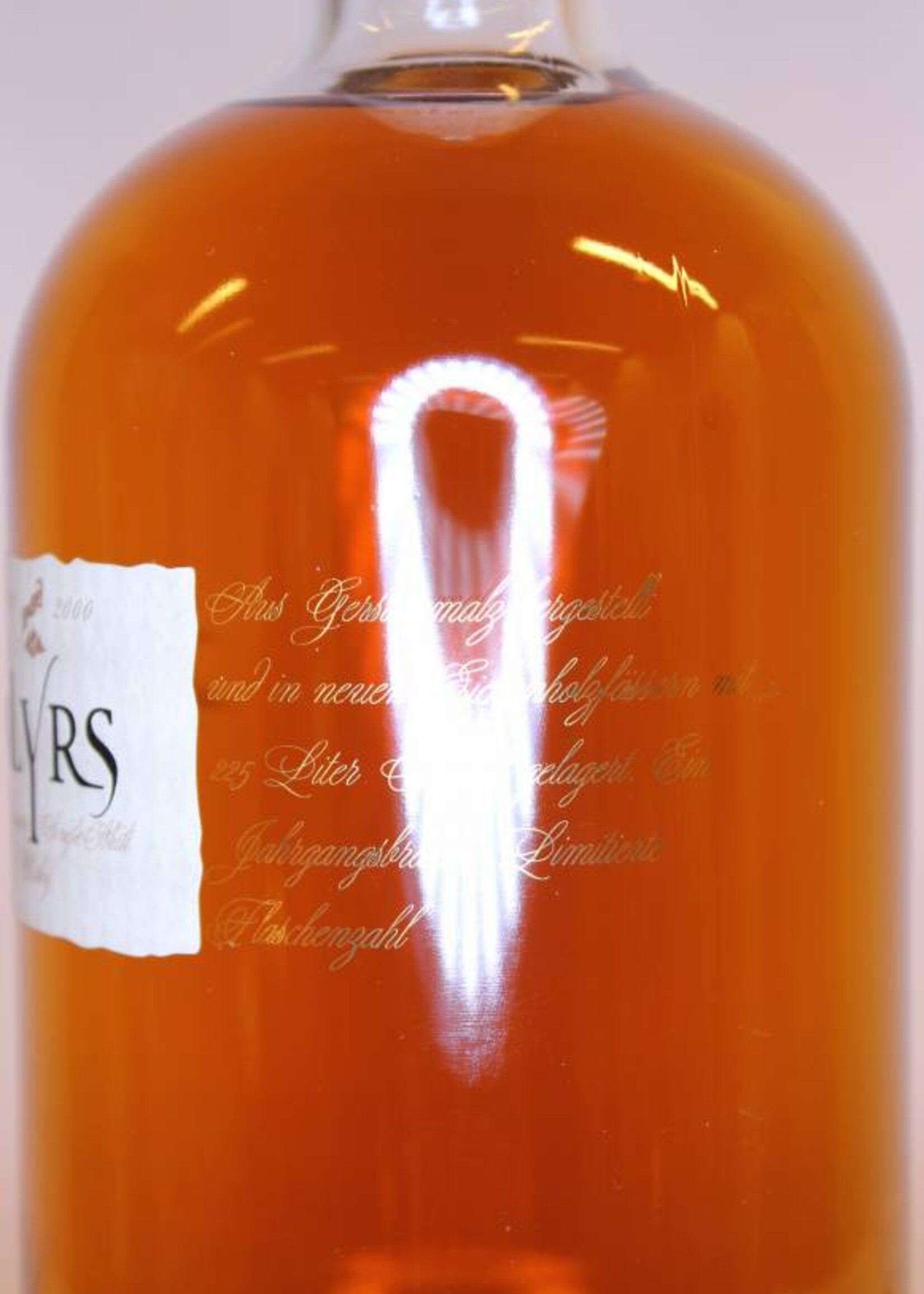 Slyrs Slyrs 3 Years Old 2000 2003 Bavarian Single Malt 43% (Germany)