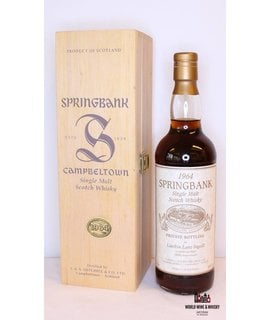 Springbank Springbank 1964 Private Bottling for Lateltin Lanz Ingold 100th Anniversary 46%