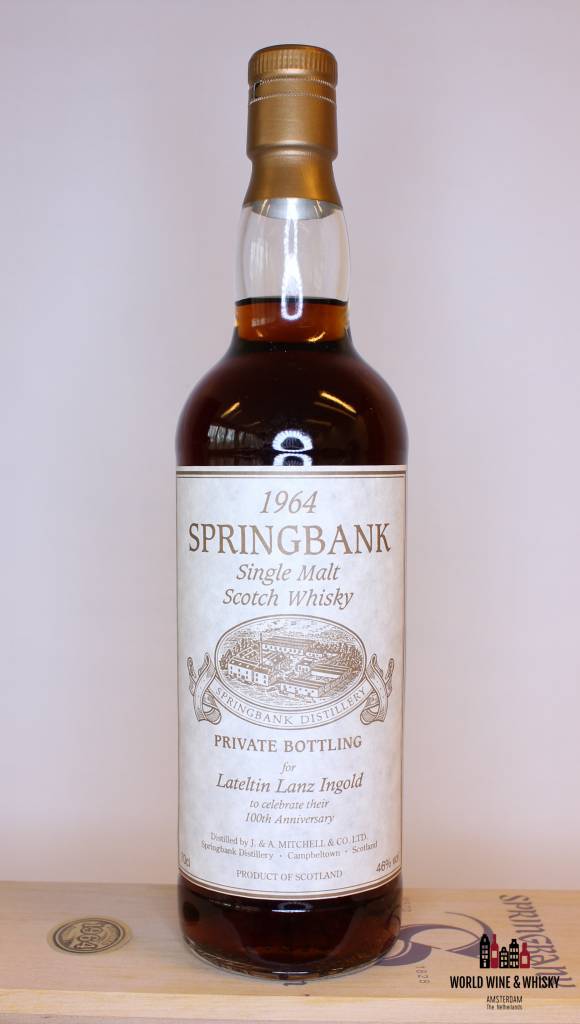 Springbank Springbank 1964 Private Bottling for Lateltin Lanz Ingold 100th Anniversary 46%