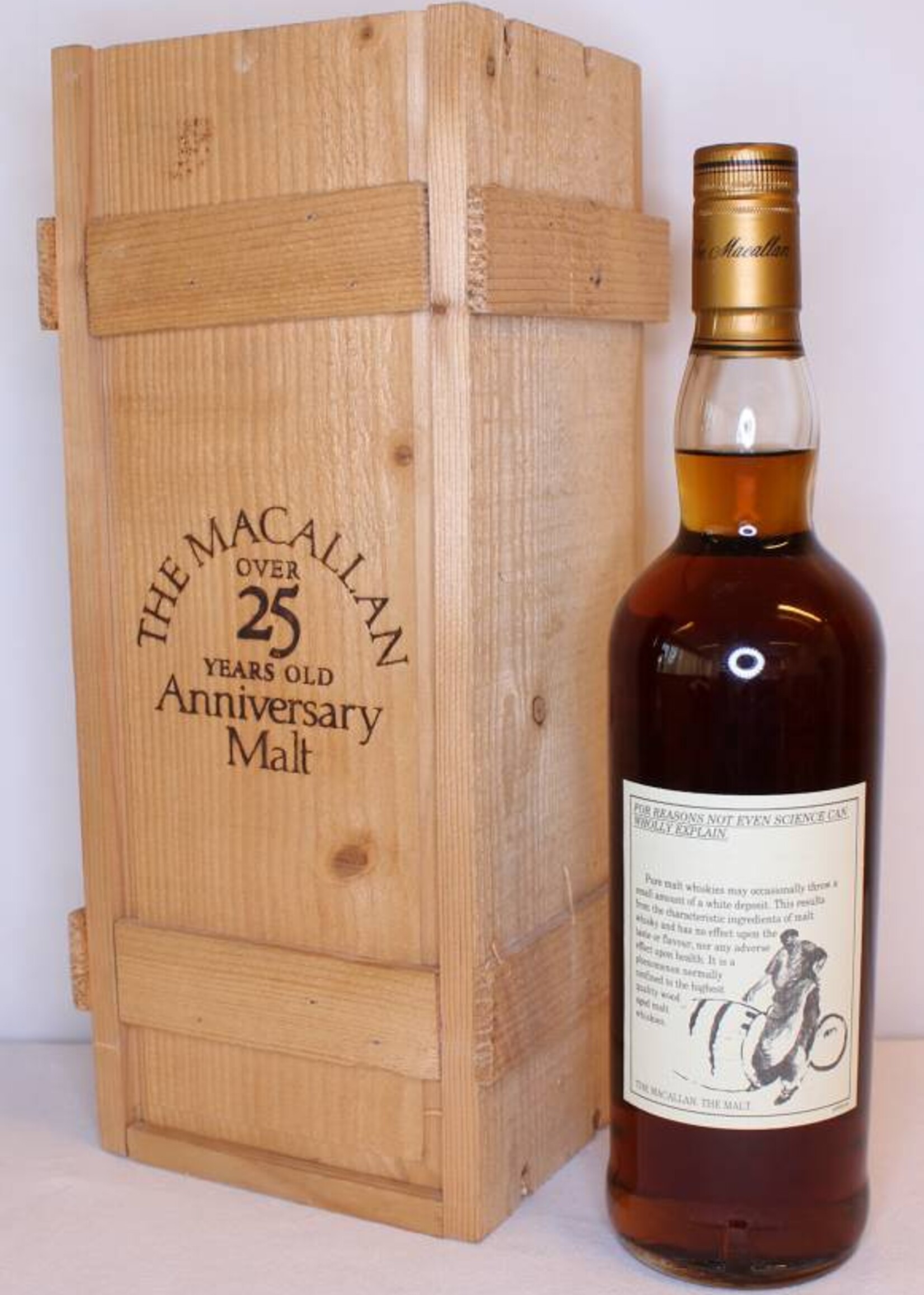 The Macallan Macallan 25 Years Old 1974 1999 The Anniversary Malt 43% (in OWC)