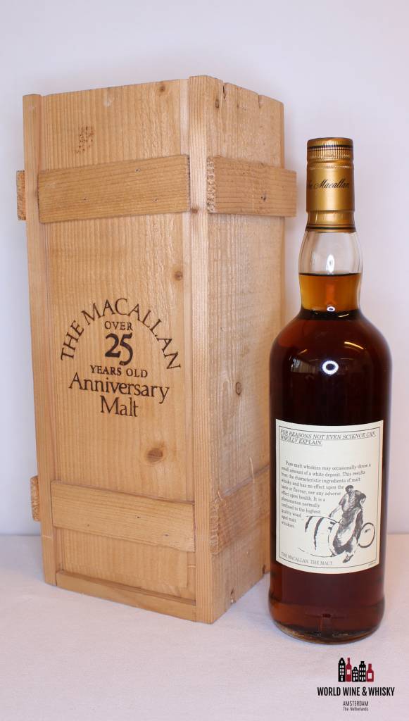 Macallan Macallan 25 Years Old 1974 1999 The Anniversary Malt 43% (in OWC)