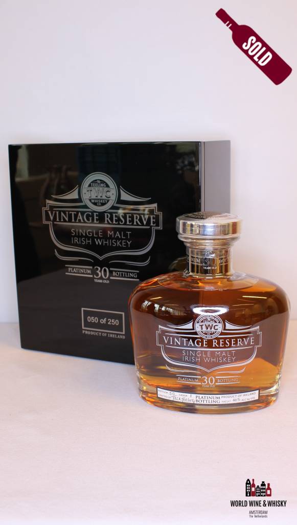 Teeling Teeling 30 Years Old 1983 2013 Cask 1 Platinum Reserve 46%