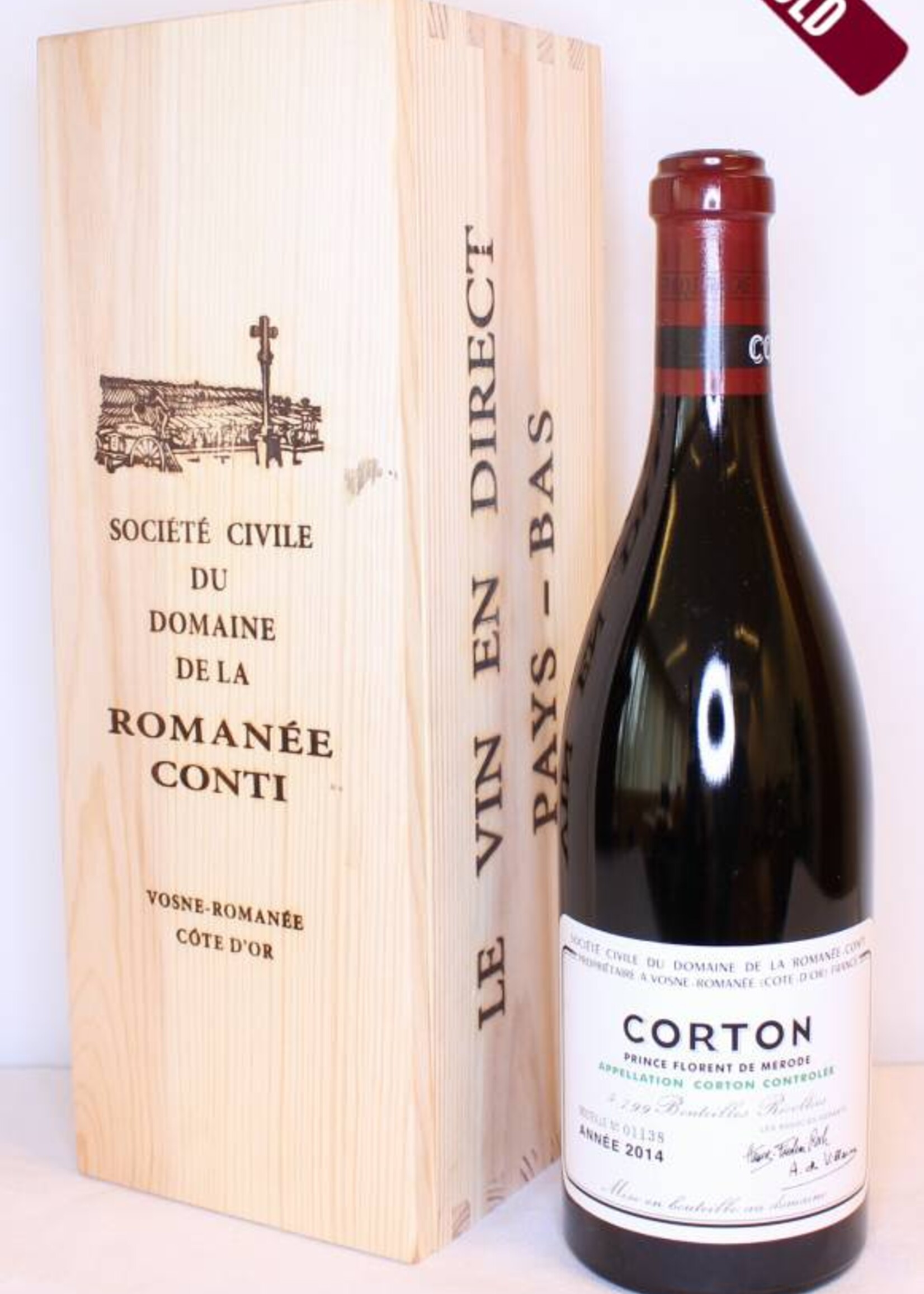 Domaine de la Romanée Conti Domaine de la Romanée Conti Corton 2014 DRC (in OWC)