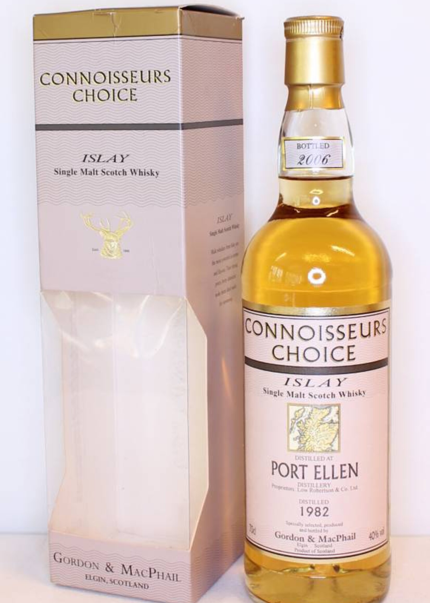 Port Ellen Port Ellen 24 Years Old 1982 2006 Gordon & MacPhail – Connoisseurs Choice 40%