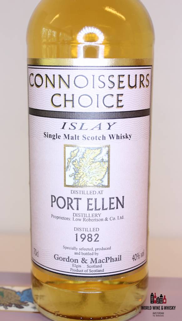 Port Ellen Port Ellen 24 Years Old 1982 2006 Gordon & MacPhail – Connoisseurs Choice 40%