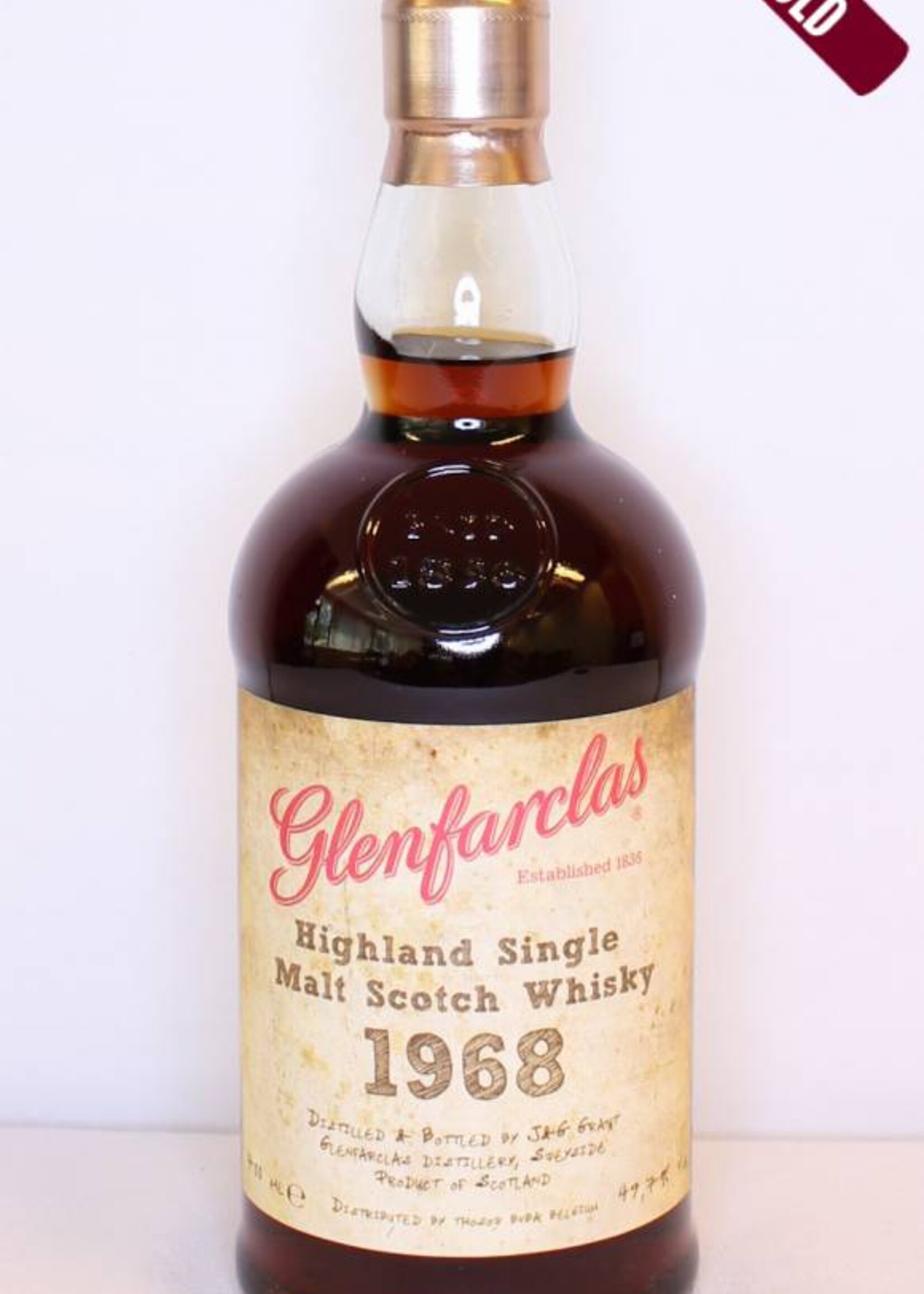 Glenfarclas Glenfarclas 41 Years Old 1968 2010 Handwritten label 49.7%