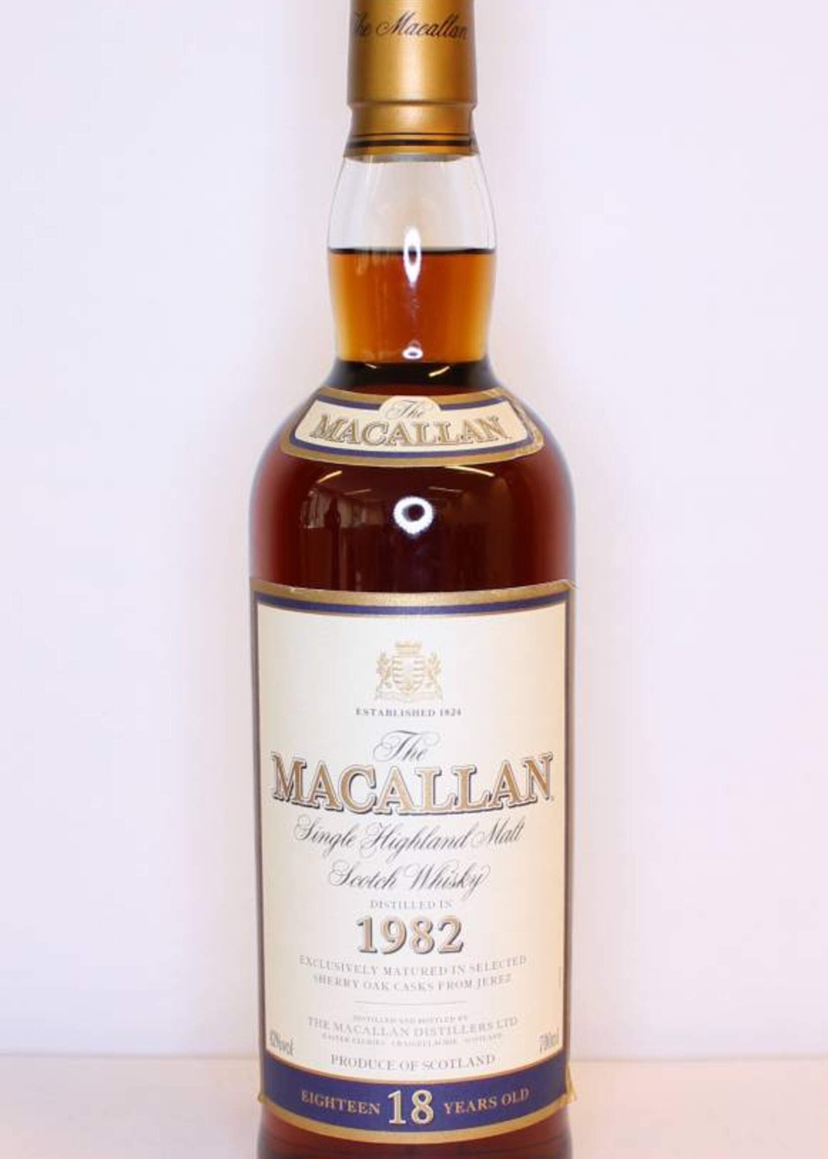 The Macallan Macallan 18 Years Old 1982 2000 Sherry Cask 43%
