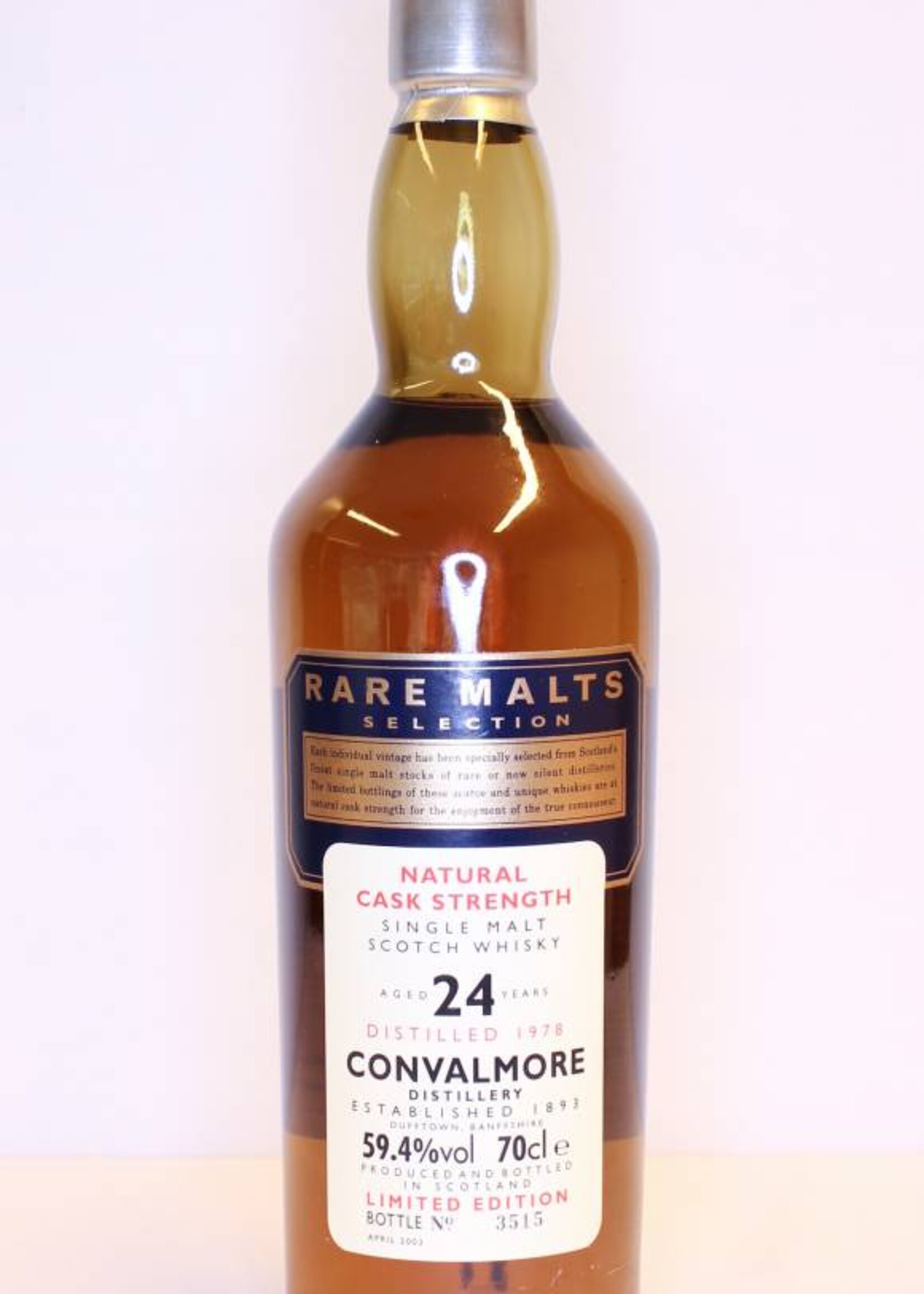 Convalmore Convalmore 24 Years Old 1978 2003 Rare Malts Selection 59.4%