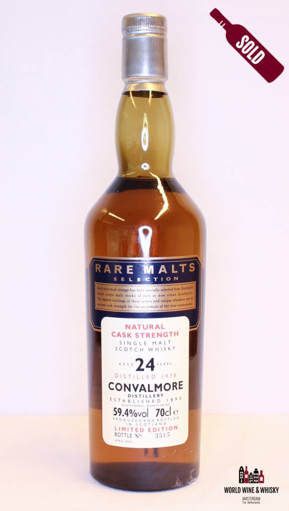 Convalmore Convalmore 24 Years Old 1978 2003 Rare Malts Selection 59.4%