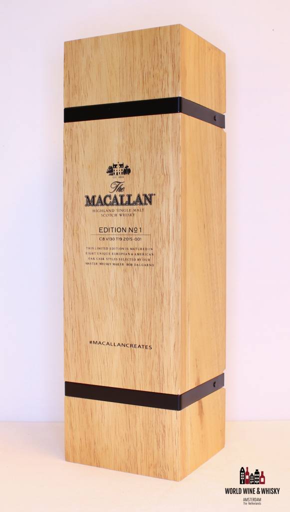 The Macallan Macallan No 1 Edition 2015 48% (in wooden box)