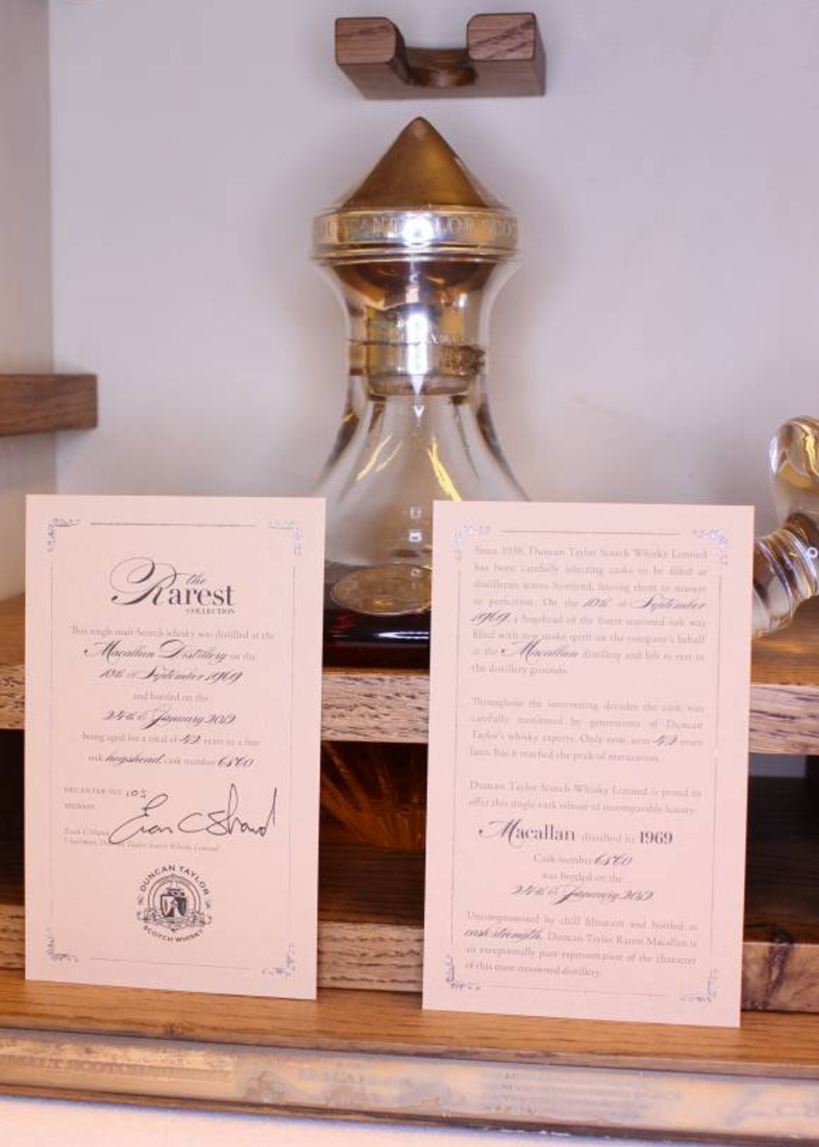 The Macallan Macallan 42 Years Old 1969 2012 The Rarest Collection - Duncan Taylor 41.6%