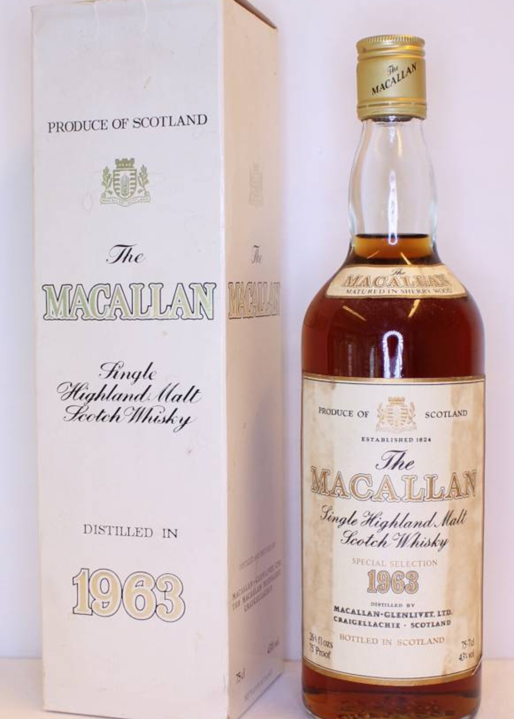 The Macallan Macallan 1963 Special Selection - Sherry Wood 43% (75.7cl Edition)