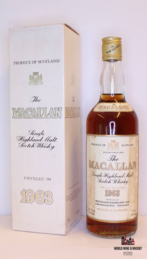 The Macallan Macallan 1963 Special Selection - Sherry Wood 43% (75.7cl Edition)