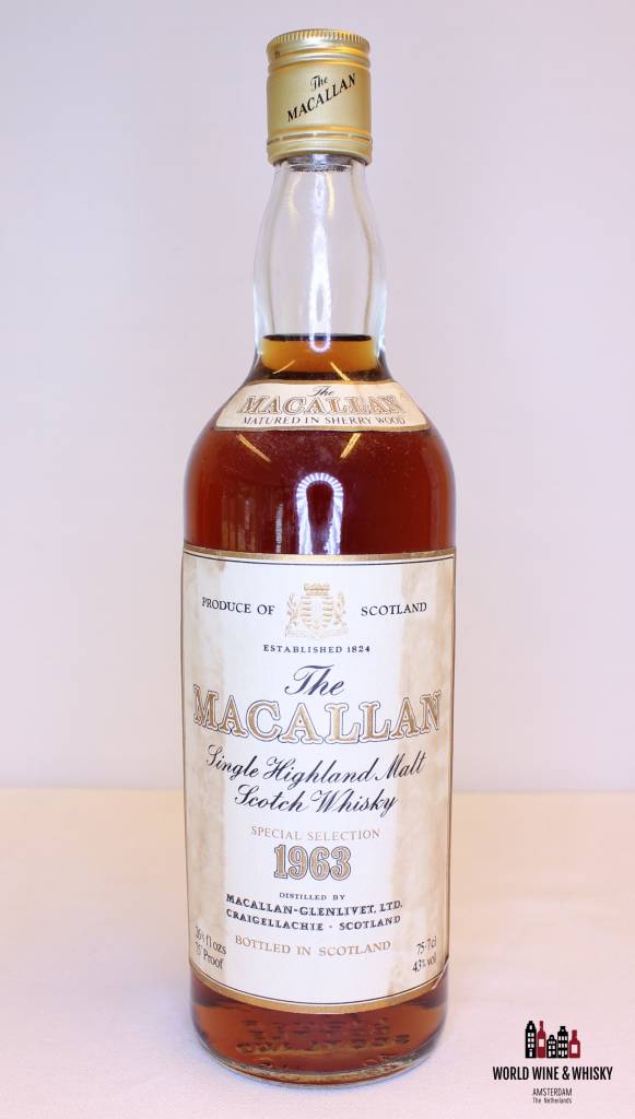 The Macallan Macallan 1963 Special Selection - Sherry Wood 43% (75.7cl Edition)