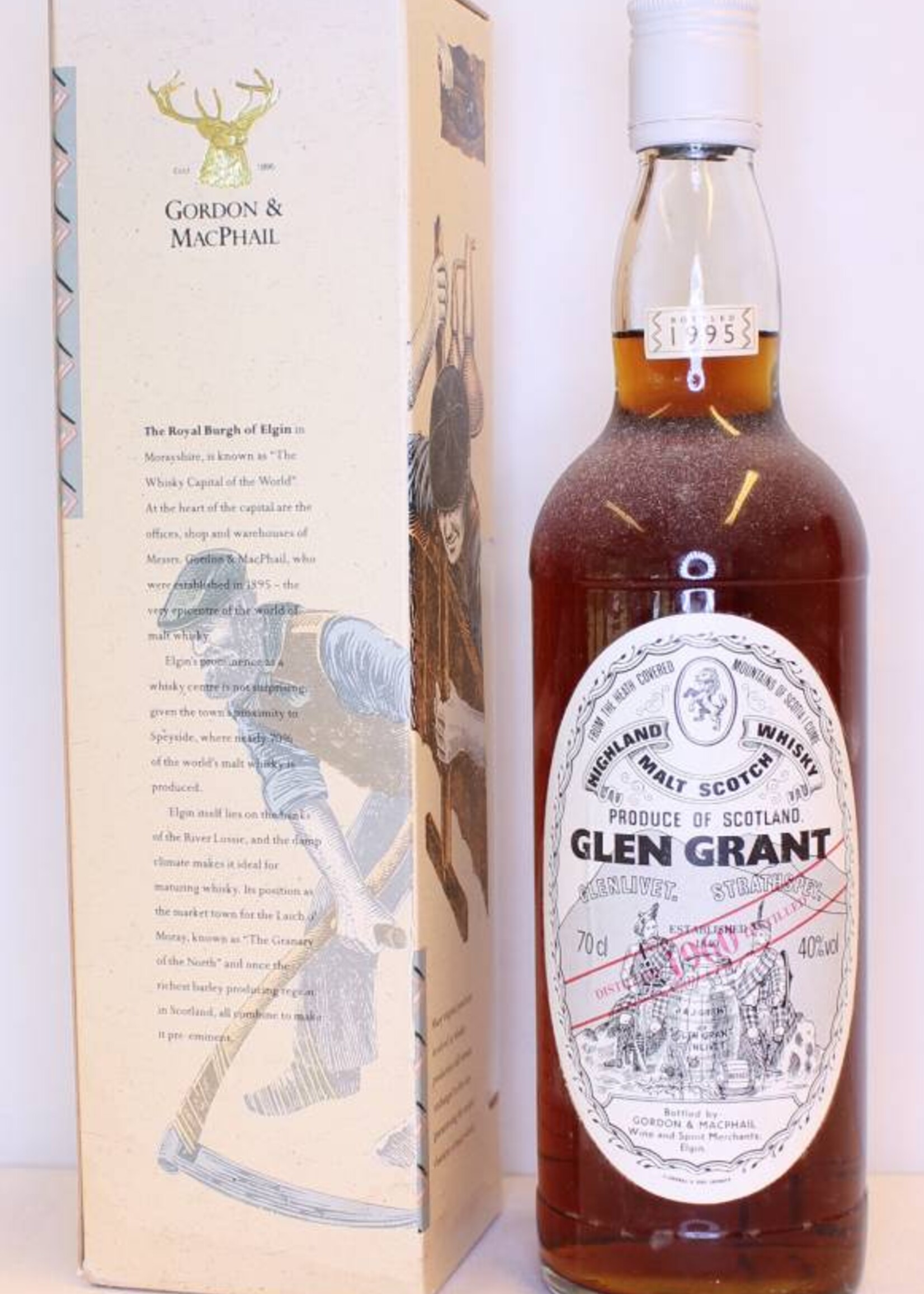 Glen Grant Glen Grant 35 Years Old 1960 1995 Licensed Bottling - Gordon & MacPhail 40%