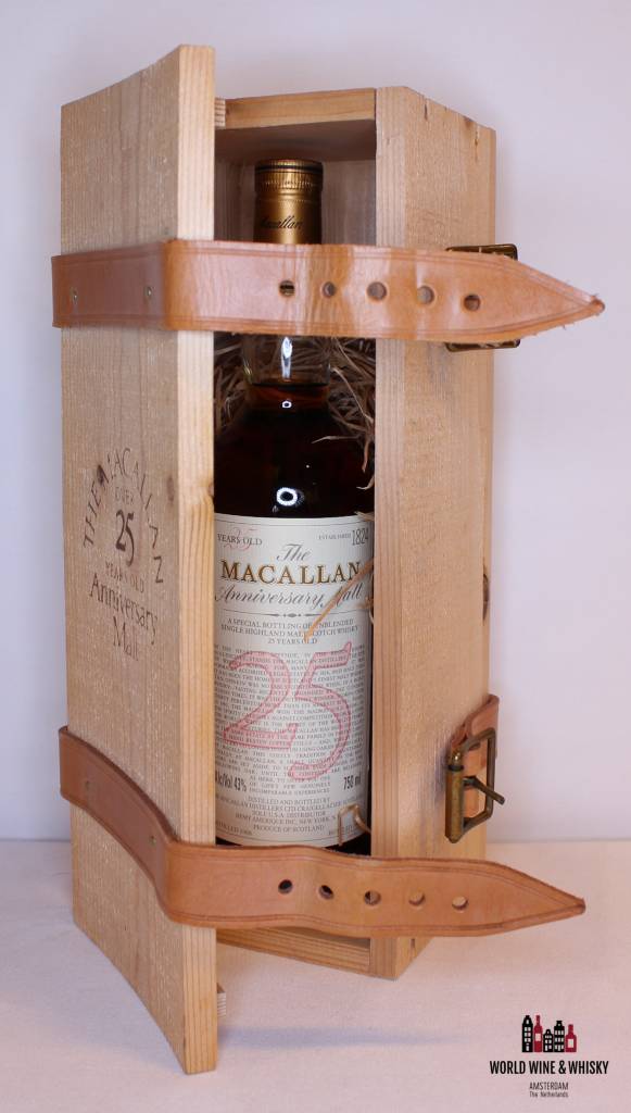 Macallan Macallan 25 Years Old 1972 1998 The Anniversary Malt 43% USA-Edition (in OWC)