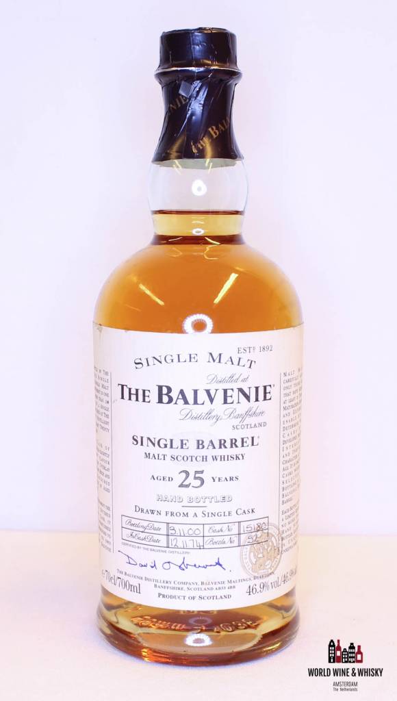 Balvenie Balvenie 25 Years Old 1974 2000 Single Barrel Cask 15180 46.9%