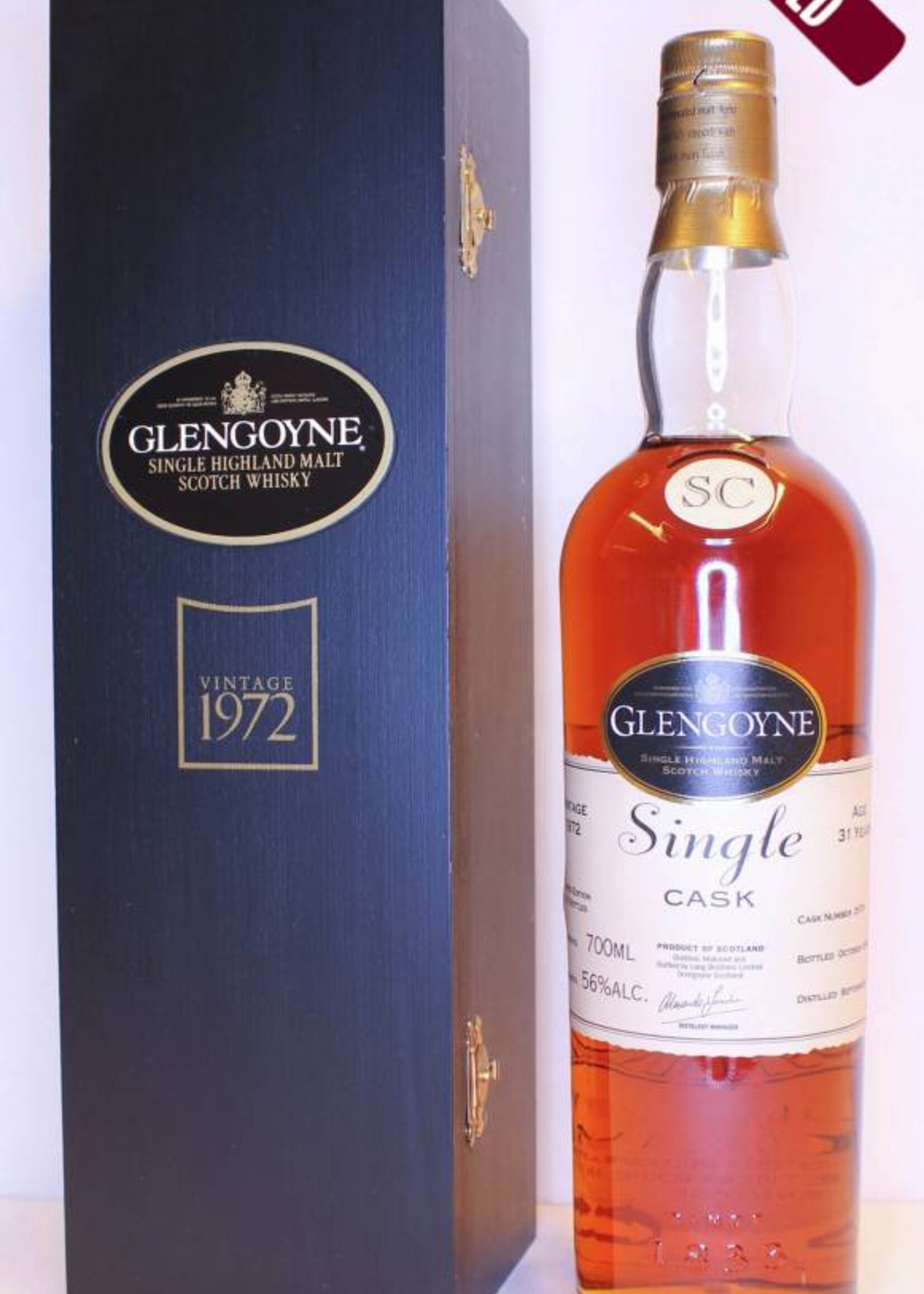Glengoyne Glengoyne 31 Years Old 1972 2003 Single Cask 2970 56%