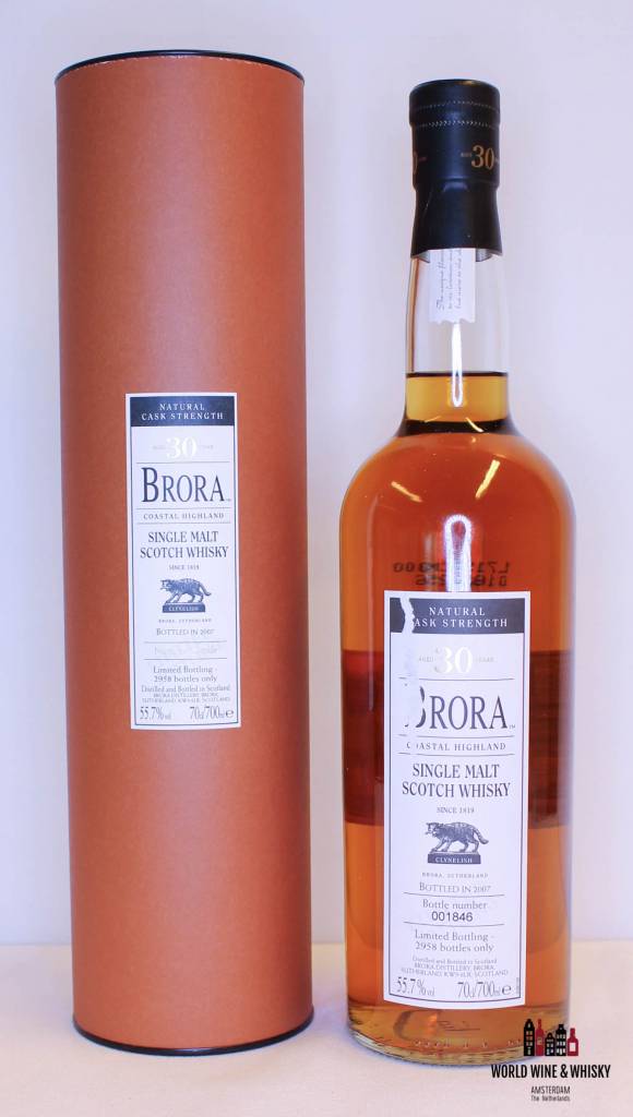 Brora Brora 30 Years Old 1977 2007 6th Release 55.7% (label damage)