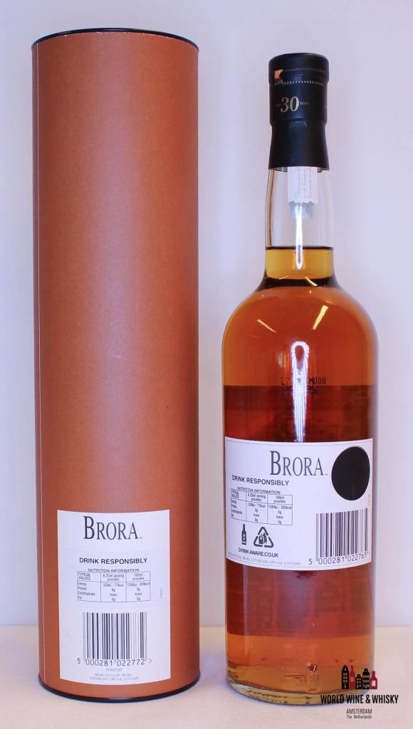 Brora Brora 30 Years Old 1977 2007 6th Release 55.7% (label damage)