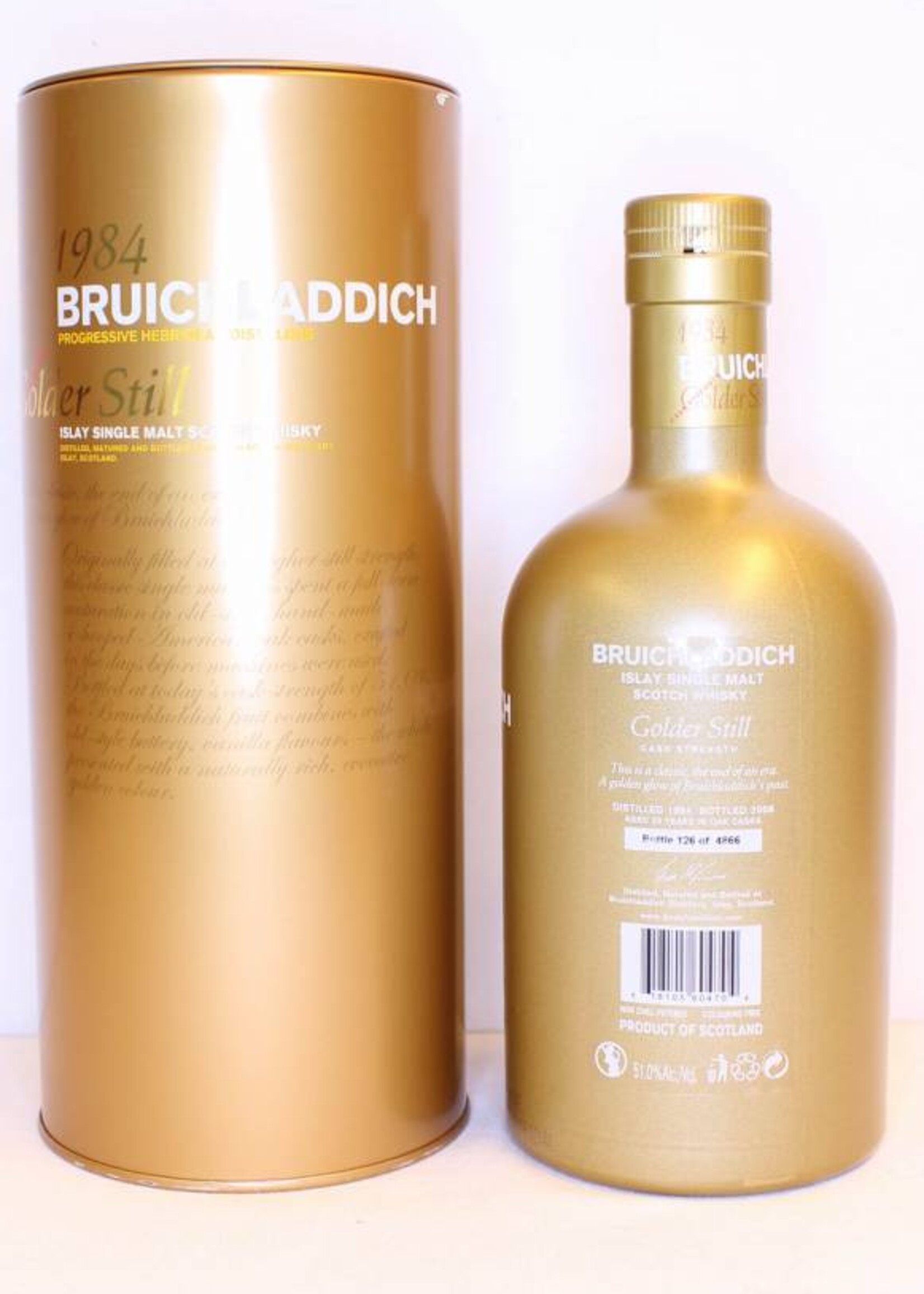 Bruichladdich Bruichladdich 23 Years Old 1984 2008 Golder Still 51%