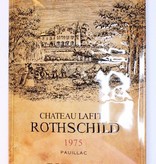 Chateau Lafite Rothschild Iron Chateau Lafite Rothschild 1975 billboard plate sign