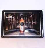 Glenfiddich Iron Glenfiddich Pure Malt Scotch Whisky billboard plate sign (cask)