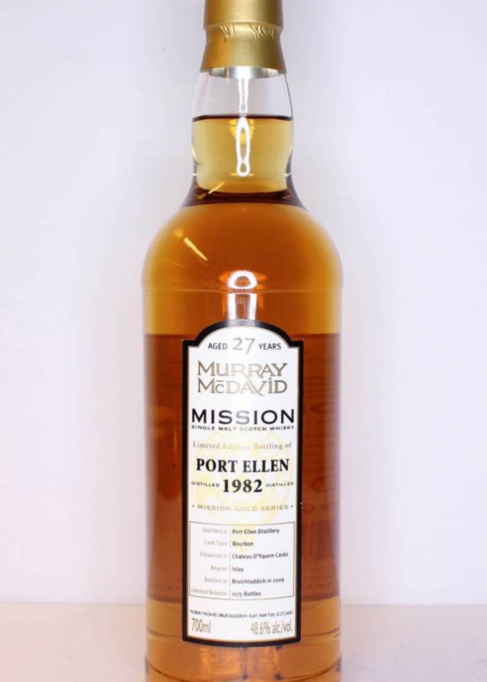 Port Ellen Port Ellen 27 Years Old 1982 2009  Mission Gold Series -  Murray McDavid 48.6%