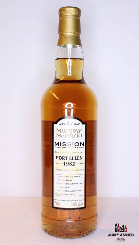 Port Ellen Port Ellen 27 Years Old 1982 2009  Mission Gold Series -  Murray McDavid 48.6%