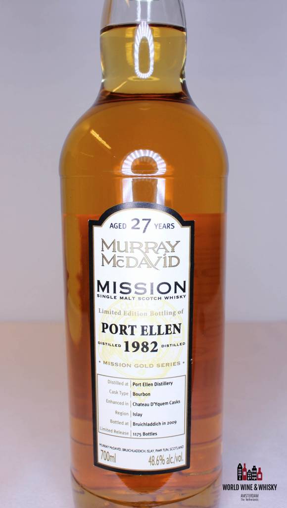 Port Ellen Port Ellen 27 Years Old 1982 2009  Mission Gold Series -  Murray McDavid 48.6%