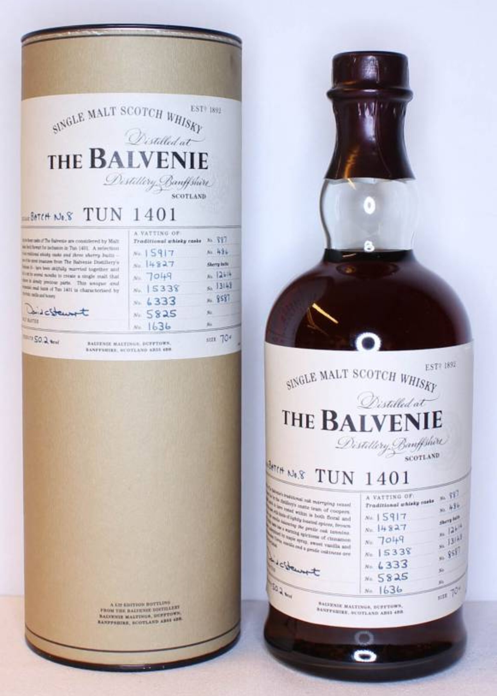 Balvenie Balvenie Tun 1401 Batch No. 8 2013 50.2%